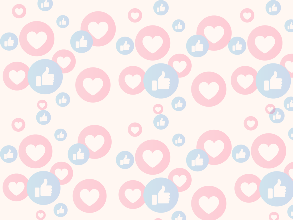 Grafik Like und Herz