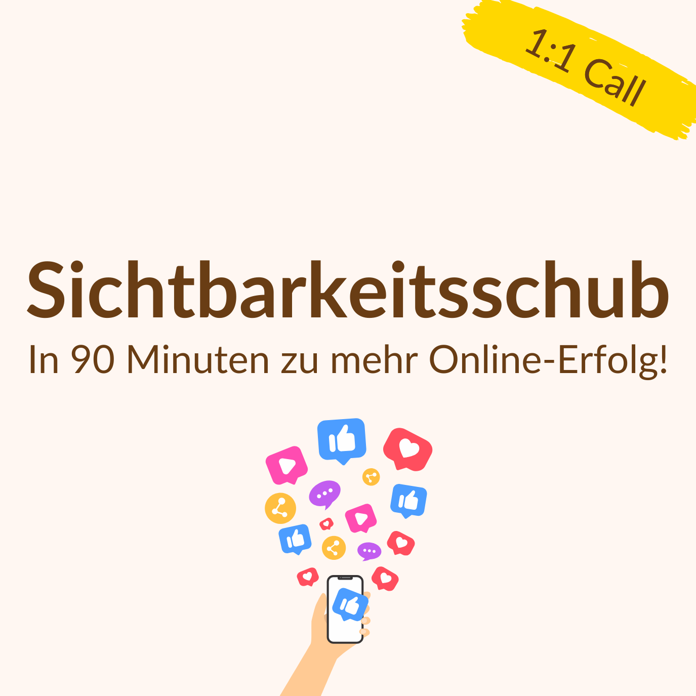 Sichtbarkeitsschub
